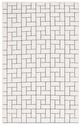 Safavieh Natura 4'-0" x 6'-0" Rug in Ivory / Black