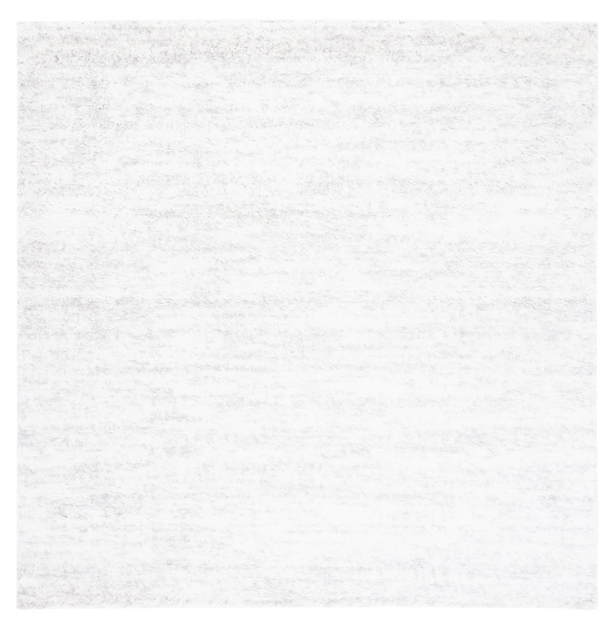 Safavieh Berber Shag 8'-0" x 8'-0" Rug in Ivory / Light Grey