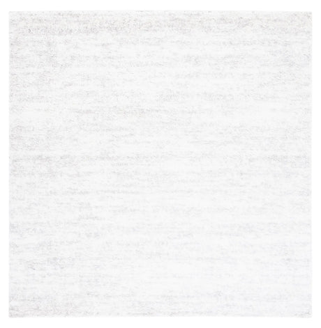 Safavieh Berber Shag 8'-0" x 8'-0" Rug in Ivory / Light Grey