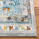 Safavieh Aria 4'-0" x 6'-0" Rug in Grey / Blue