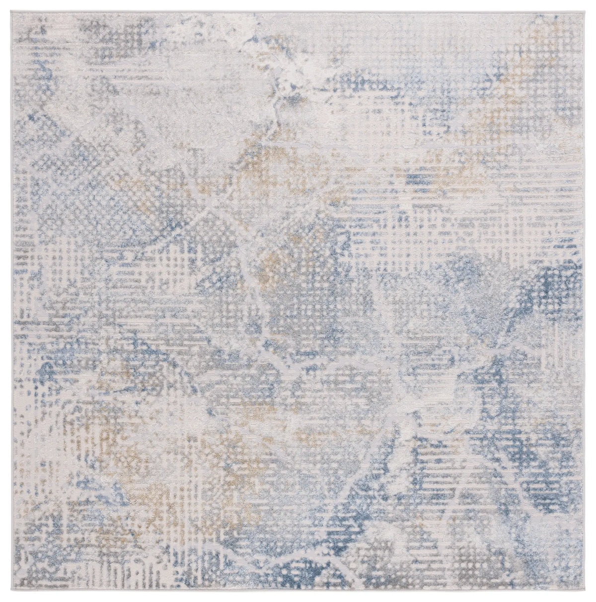 Safavieh Palma 6'-7" x 6'-7" Rug in Beige / Light Blue