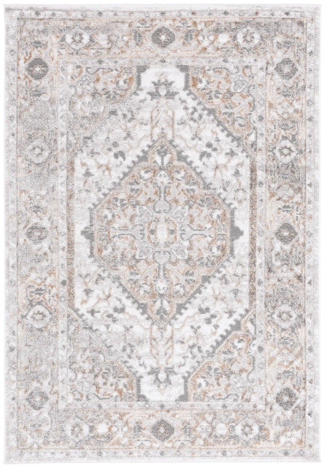 Safavieh Maya 4'-0" x 6'-0" Rug in Ivory / Grey Beige
