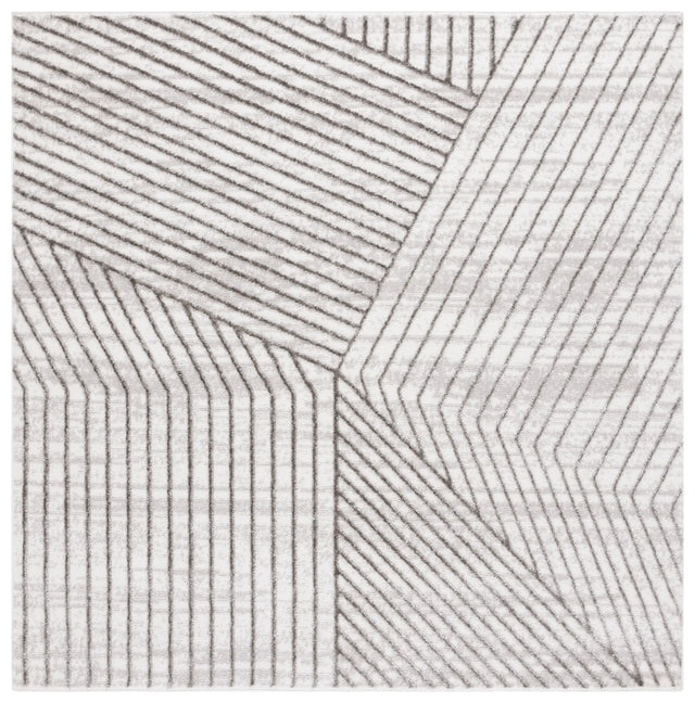 Safavieh Maya 6'-7" x 6'-7" Rug in Ivory / Grey