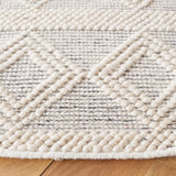 Safavieh Natura 6'-0" x 6'-0" Rug in Ivory / Black