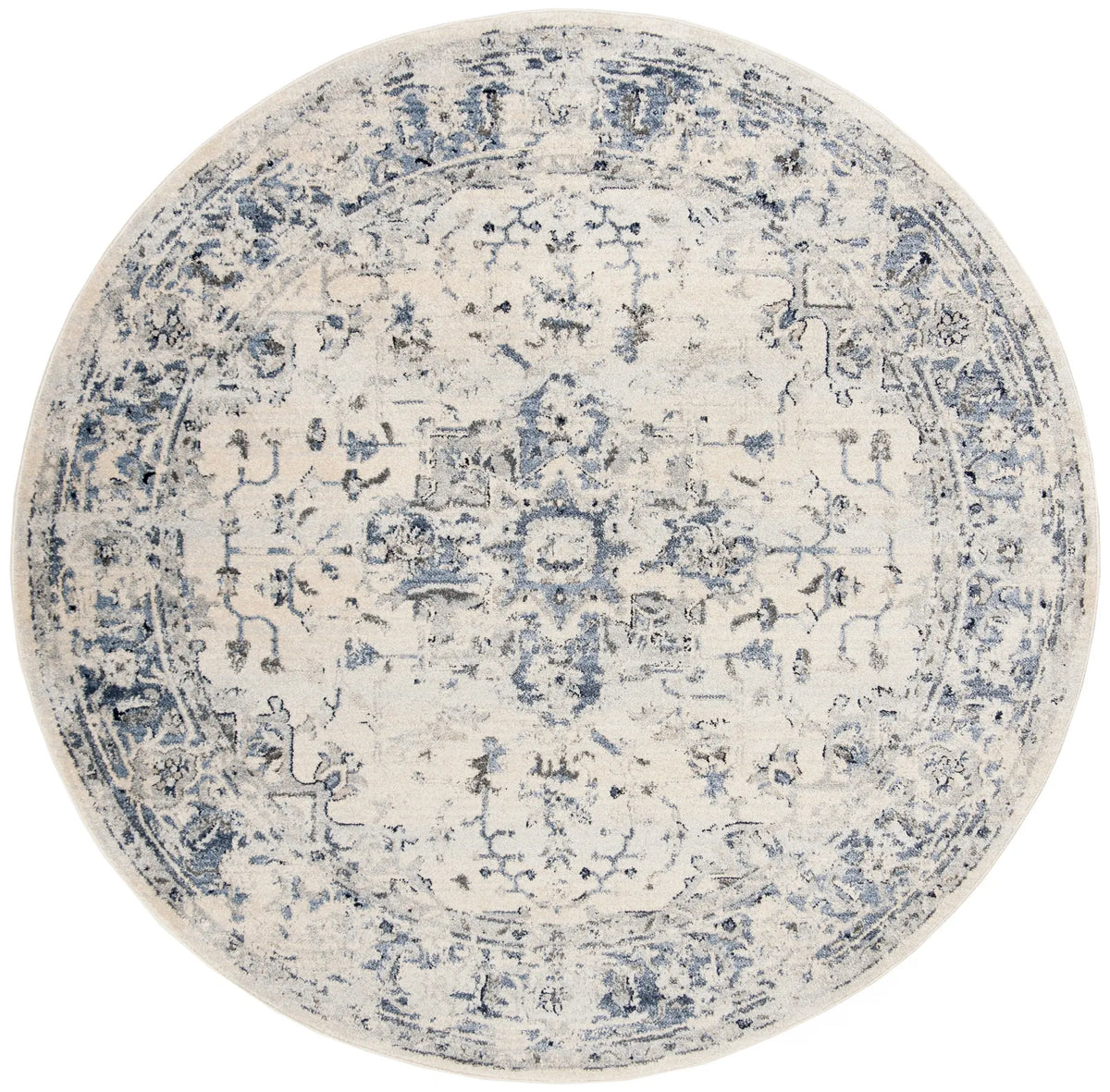 Safavieh Charleston 10'-0" x 10'-0" Rug in Ivory / Navy