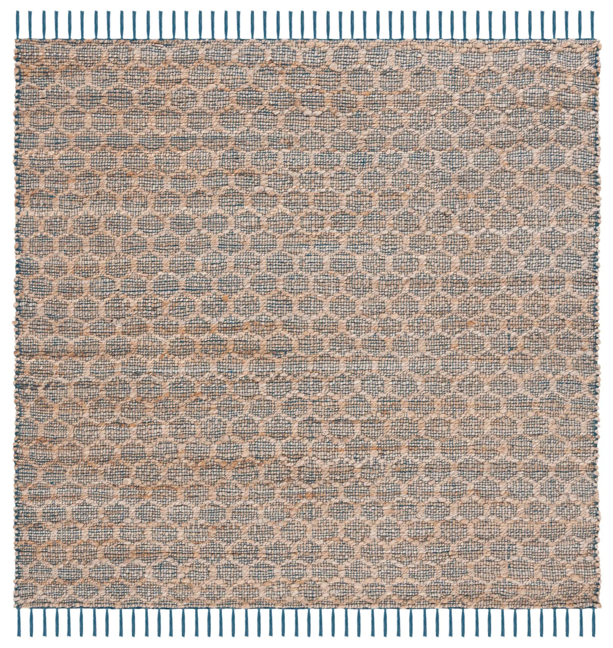 Safavieh Cape Cod 6'-0" x 6'-0" Rug in Navy / Natural