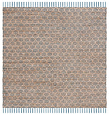 Safavieh Cape Cod 6'-0" x 6'-0" Rug in Navy / Natural