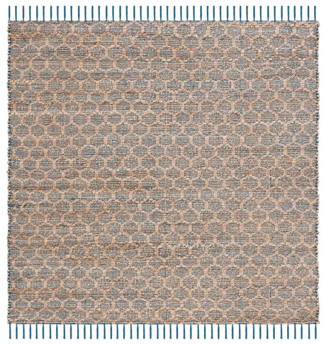 Safavieh Cape Cod 6'-0" x 6'-0" Rug in Navy / Natural