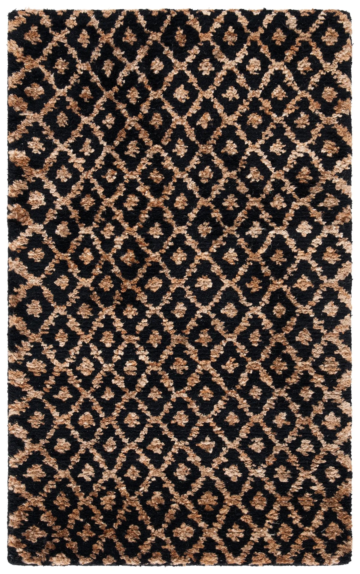 Safavieh Bohemian 3'-0" x 5'-0" Rug in Black / Gold