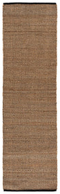 Safavieh Natural Fiber 2'-3" x 8'-0" Rug in Natural / Black