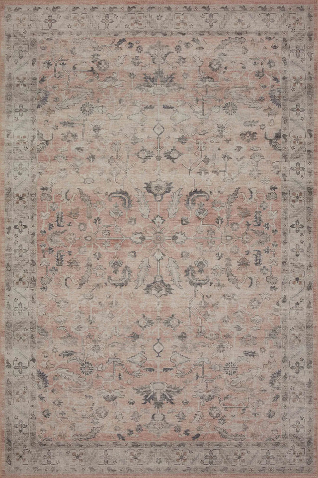 Loloi Hathaway Hth-06 Blush/Multi Rugs - main flat