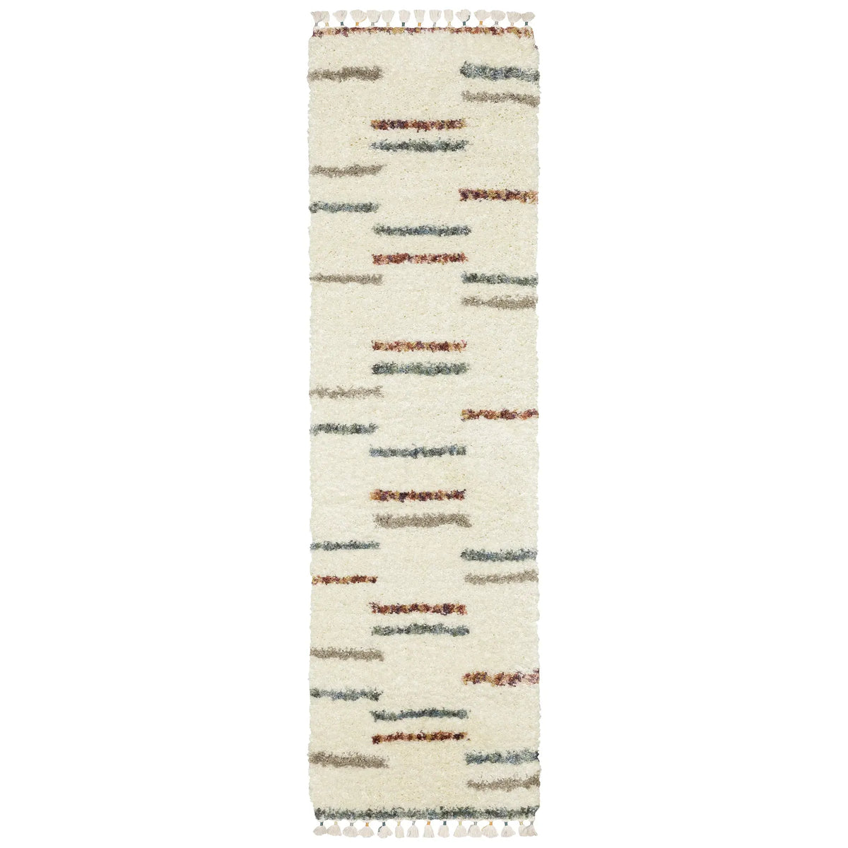 Oriental Weavers Sphinx Axis Ax04A Ivory/ Multi Rug - runner