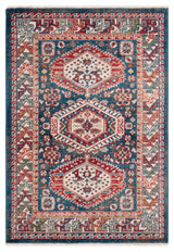 Safavieh Kashan 3'-3" x 4'-10" Rug in Blue / Ivory