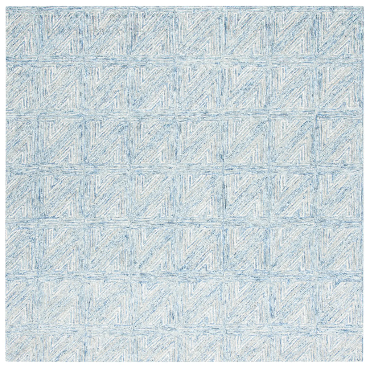 Safavieh Abstract 6'-0" x 6'-0" Rug in Blue / Beige