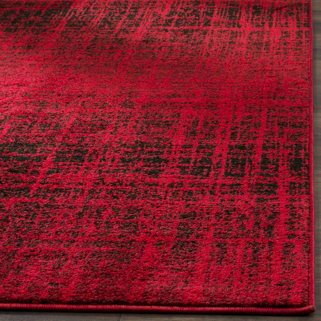 Safavieh Adirondack 4'-0" x 6'-0" Rug in Red / Black