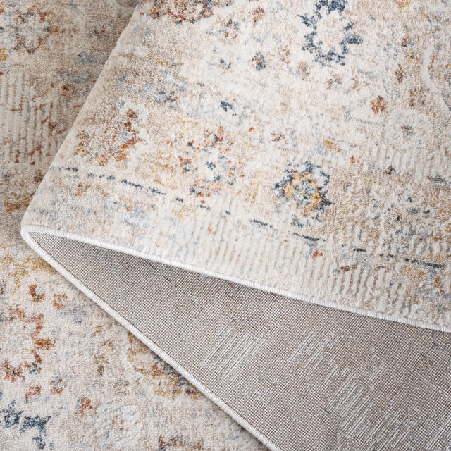 Safavieh Scarlett 400 4'-0" x 6'-0" Rug in Beige / Rust Brown