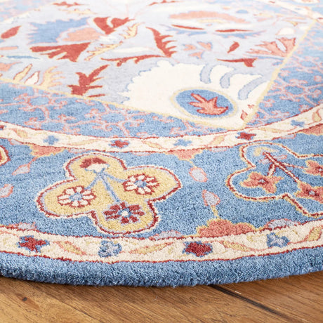 Safavieh Antiquity 6'-0" x 6'-0" Rug in Blue / Red