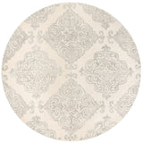 Safavieh Glamour 6'-0" x 6'-0" Rug in Ivory / Silver