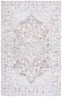 Safavieh Metro 4'-0" x 6'-0" Rug in Ivory / Rust