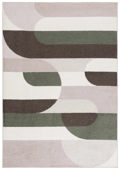 Safavieh Adirondack 4'-0" x 6'-0" Rug in Beige / Green