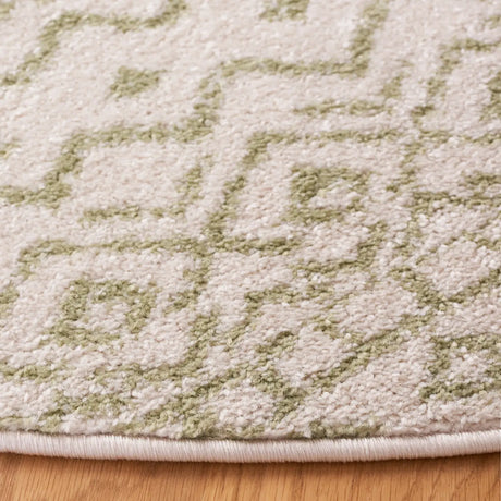 Safavieh Tulum 6'-7" x 6'-7" Rug in Ivory / Sage
