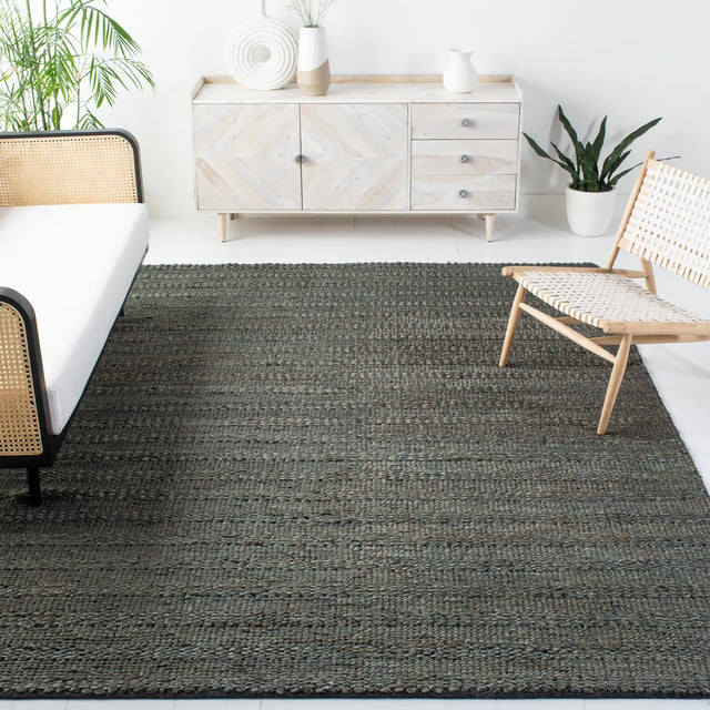 Safavieh Natural Fiber 10'-0" x 14'-0" Rug in Charcoal