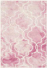 Safavieh Dip Dye 2'-0" x 3'-0" Rug in Rose / Ivory