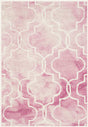 Safavieh Dip Dye 2'-0" x 3'-0" Rug in Rose / Ivory