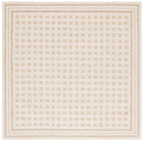 Safavieh Ebony 6'-0" x 6'-0" Rug in Ivory / Beige