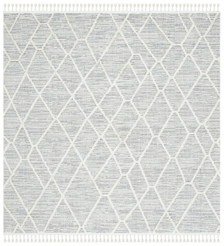 Safavieh Marrakesh 6'-7" x 6'-7" Rug in Ivory / Grey