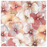 Safavieh Calista 6'-7" x 6'-7" Rug in Ivory / Rust