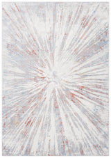 Safavieh Amelia 4'-5" x 6'-5" Rug in Grey / Rust