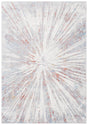 Safavieh Amelia 4'-5" x 6'-5" Rug in Grey / Rust