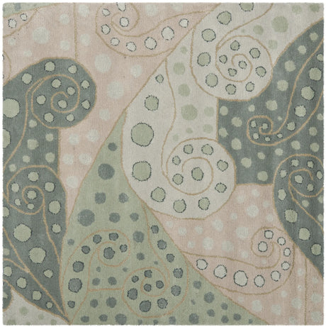 Safavieh Bella 5'-0" x 5'-0" Rug in Sage / Multi