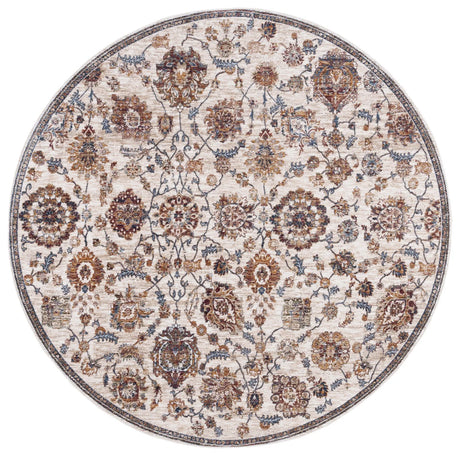 Safavieh Heirloom 700 6'-7" x 6'-7" Rug in Ivory / Navy