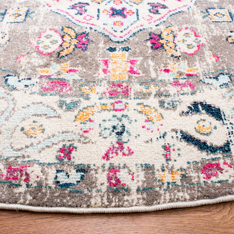 Safavieh Madison 6'-7" x 6'-7" Rug in Taupe / Ivory