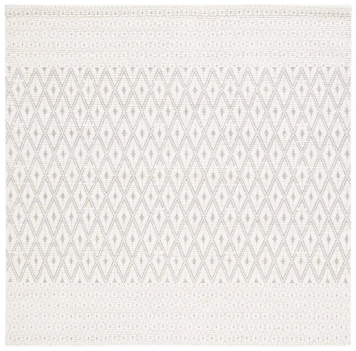 Safavieh Marbella 6'-0" x 6'-0" Rug in Ivory / Black
