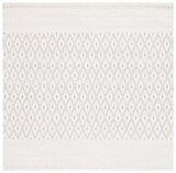 Safavieh Marbella 6'-0" x 6'-0" Rug in Ivory / Black