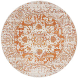 Safavieh Madison 10'-0" x 10'-0" Rug in Orange / Ivory