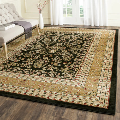 Safavieh Lyndhurst 10'-0" x 14'-0" Rug in Black / Tan