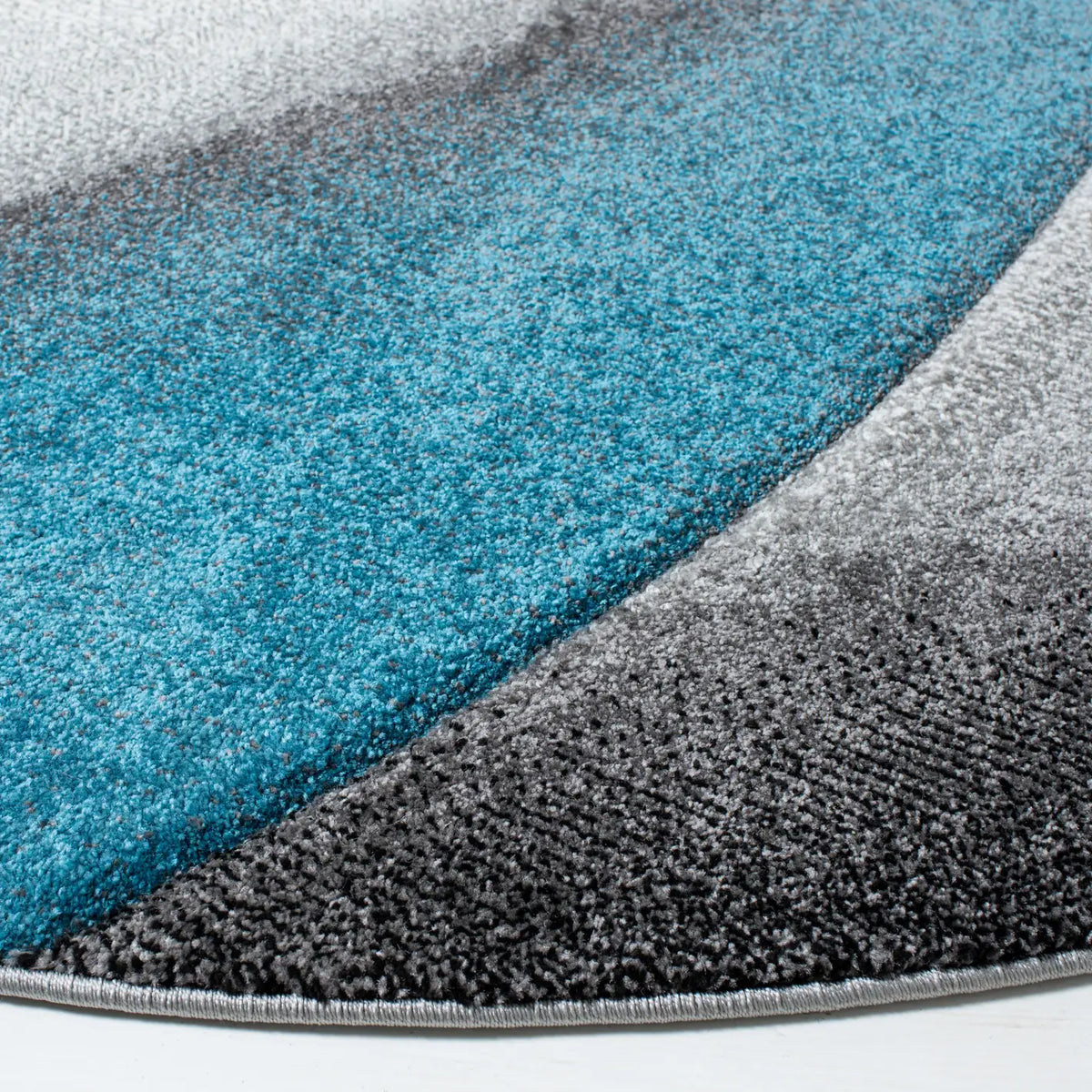 Safavieh Hollywood 6'-7" x 6'-7" Rug in Grey / Blue
