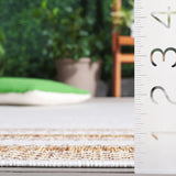 Safavieh Beach House 4'-0" x 6'-0" Rug in Beige / Brown