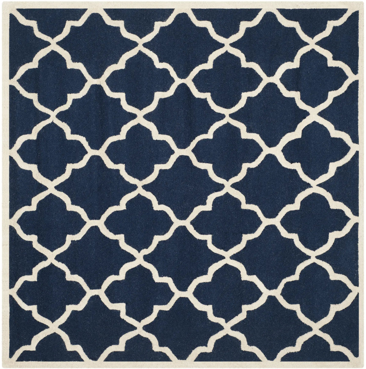 Safavieh Cambridge 6'-0" x 6'-0" Rug in Navy / Ivory