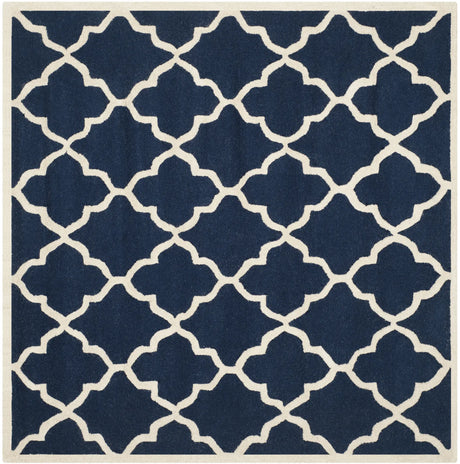 Safavieh Cambridge 6'-0" x 6'-0" Rug in Navy / Ivory