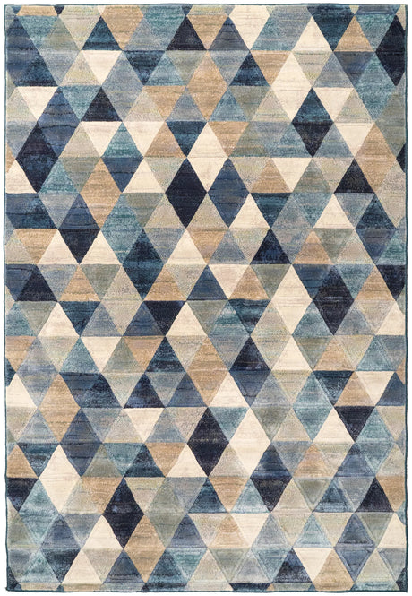 Dynamic Rugs Eclipse 63263 Blue / Multi Rugs - Rectangular