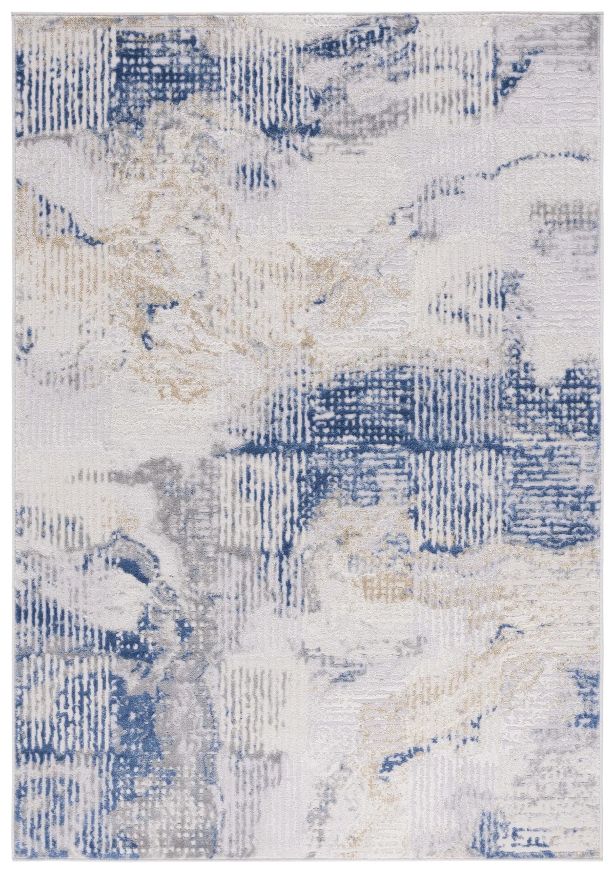 Safavieh Palma 4'-0" x 6'-0" Rug in Beige / Blue