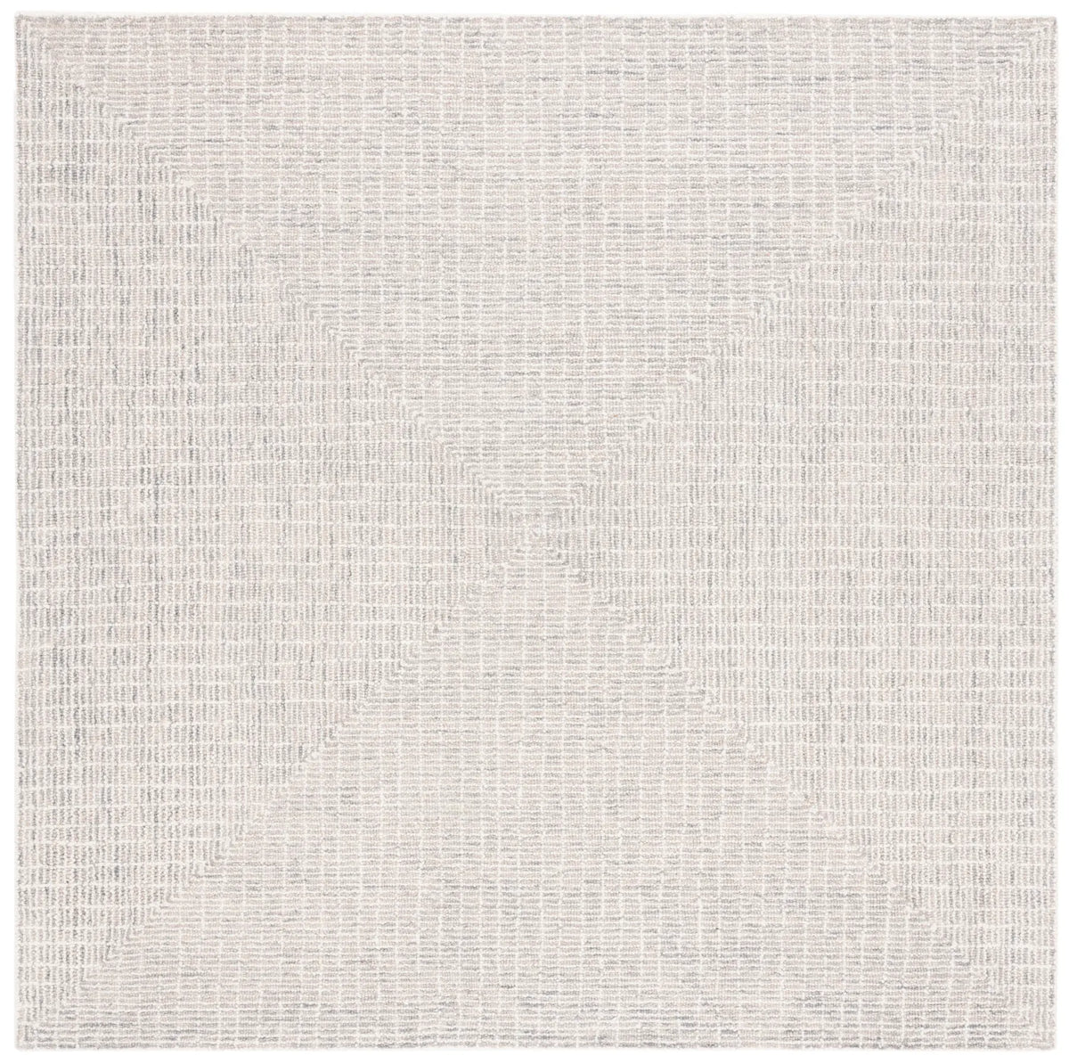 Safavieh Abstract 6'-0" x 6'-0" Rug in Grey / Ivory