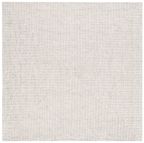 Safavieh Abstract 6'-0" x 6'-0" Rug in Grey / Ivory