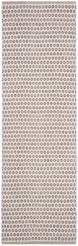Safavieh Montauk 2'-3" x 7'-0" Rug in Charcoal/Peach / Ivory