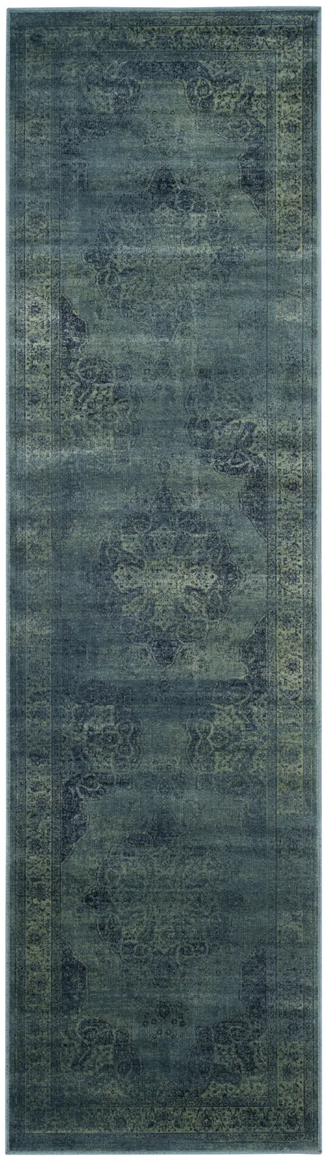 Safavieh Vintage 2'-2" x 8'-0" Rug in Blue / Multi